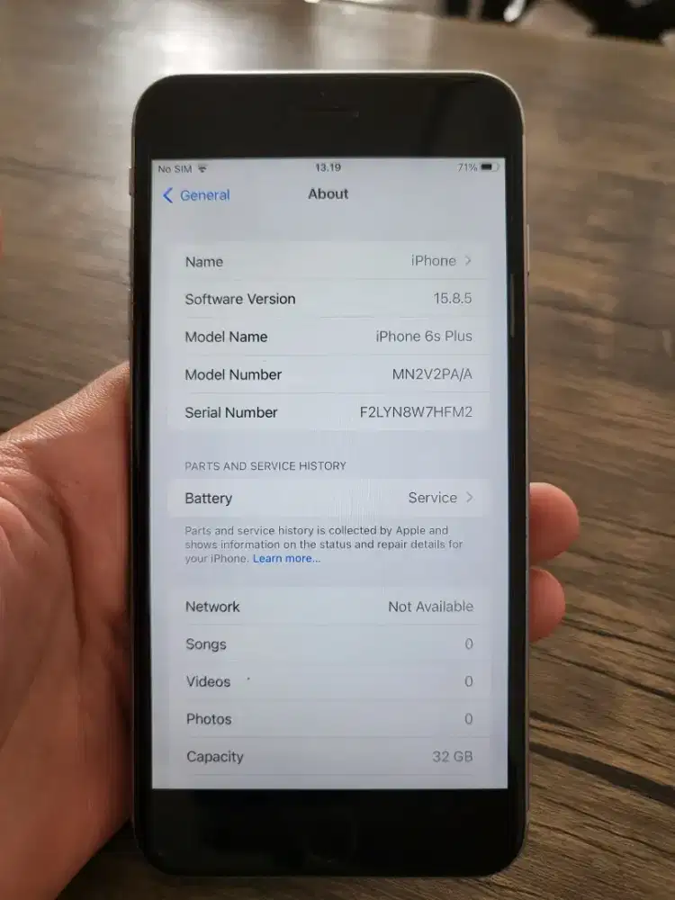 Iphone 6s plus 32gb ibox