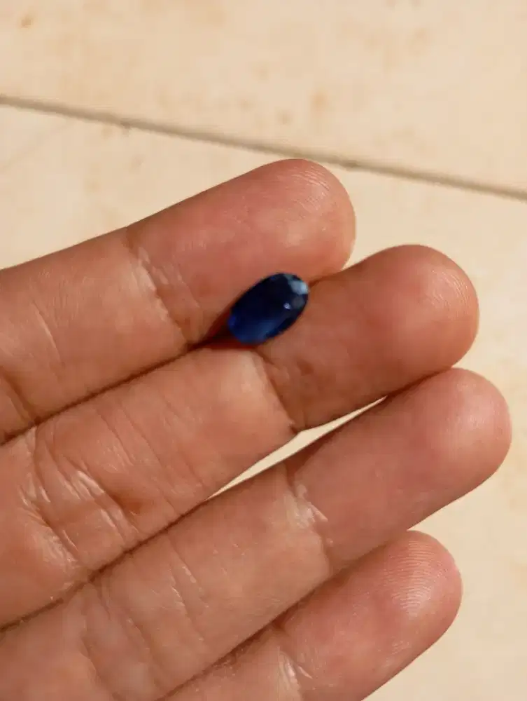 Natural Royal Blue Sapphire Afghanistan 1.90 ct