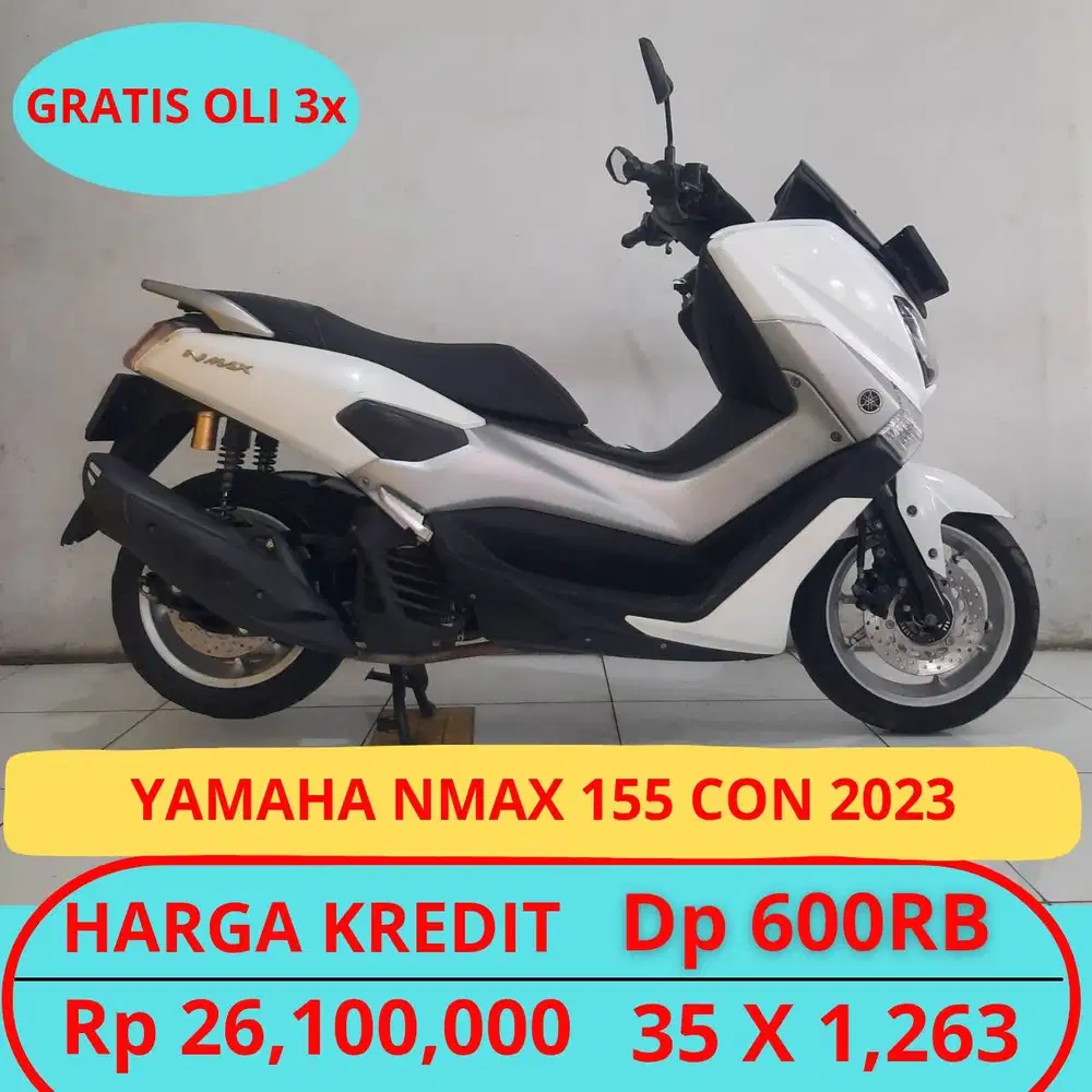 YAMAHA NMAX 155 CON 2023 DP HANYA 600 RIBU GUYSS