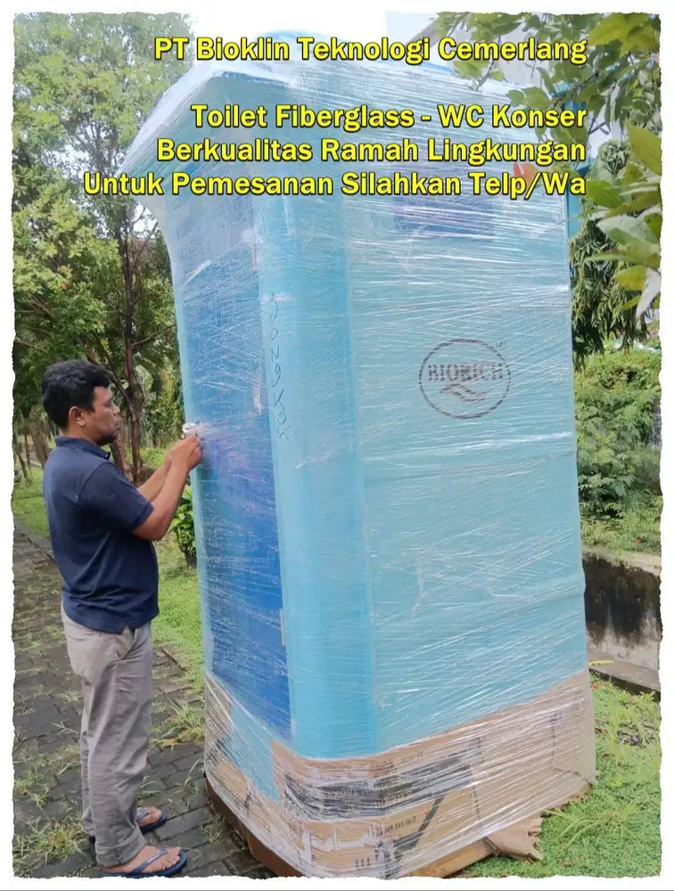 Toilet Jongkok, Toilet Fiberglass, Toilet Portable, Berkualitas Tinggi