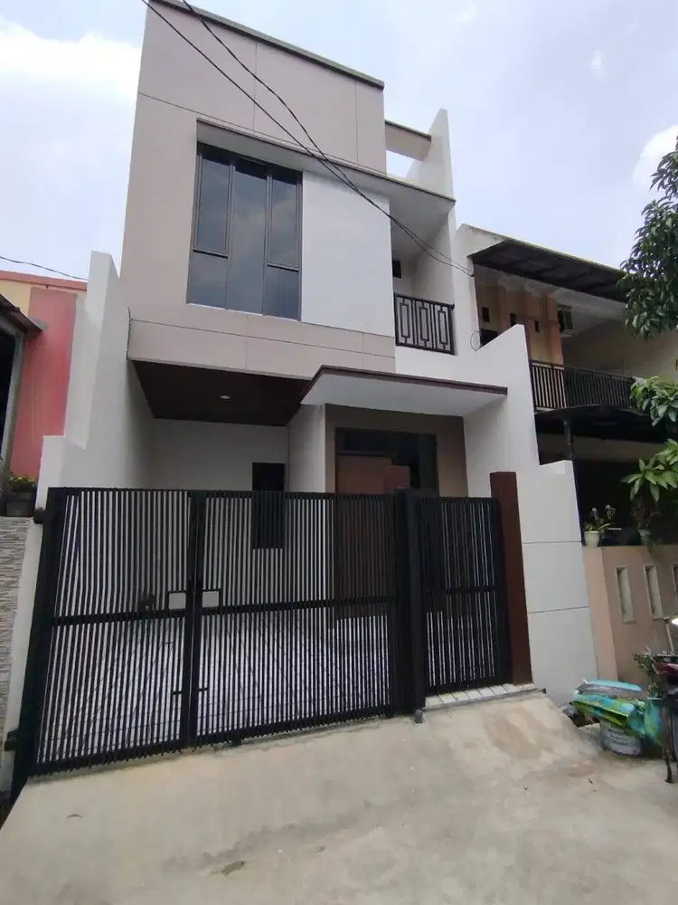 Dijual Cepat Rumah Modern Rapi 2 Lantai  di Pondok Ungu Permai Bekasi