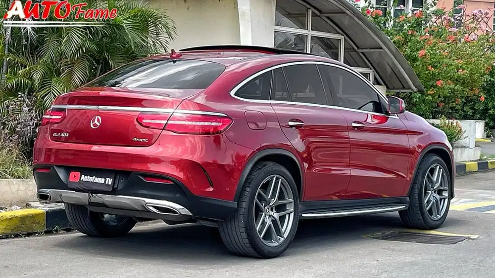Mercedes Benz GLE400 Coupe AMG NIK 2019 Red On Black Full Spec Tgn 1 D