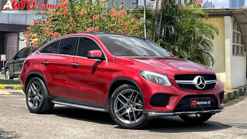 Mercedes Benz GLE400 Coupe AMG NIK 2019 Red On Black Full Spec Tgn 1 D