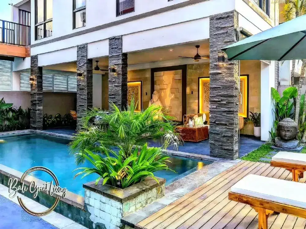 Villa 3 Kamar One Gate System di Berawa Canggu