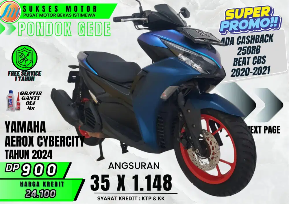DP 900 AEROX CYBERCITY TH 2023 TUNGGU APALAGI PALING MURAH