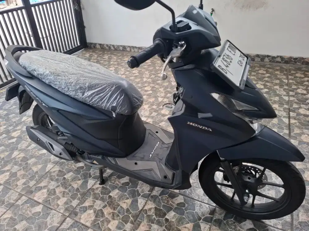 Km5rb keyless, honda beat deluxe CBS iss LED 2025 bln 6 pajak panjang.