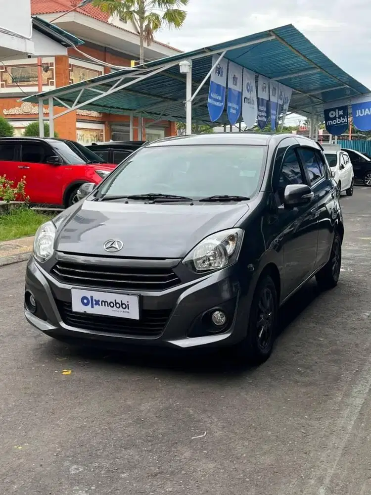 LIKE NEW  - Daihatsu Ayla 1.0 X Bensin AT 2022 Abu Abu