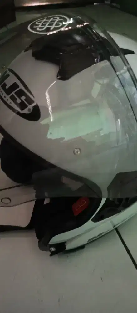 HELM NJS KAIROZ V1 WHITE GLOSSY