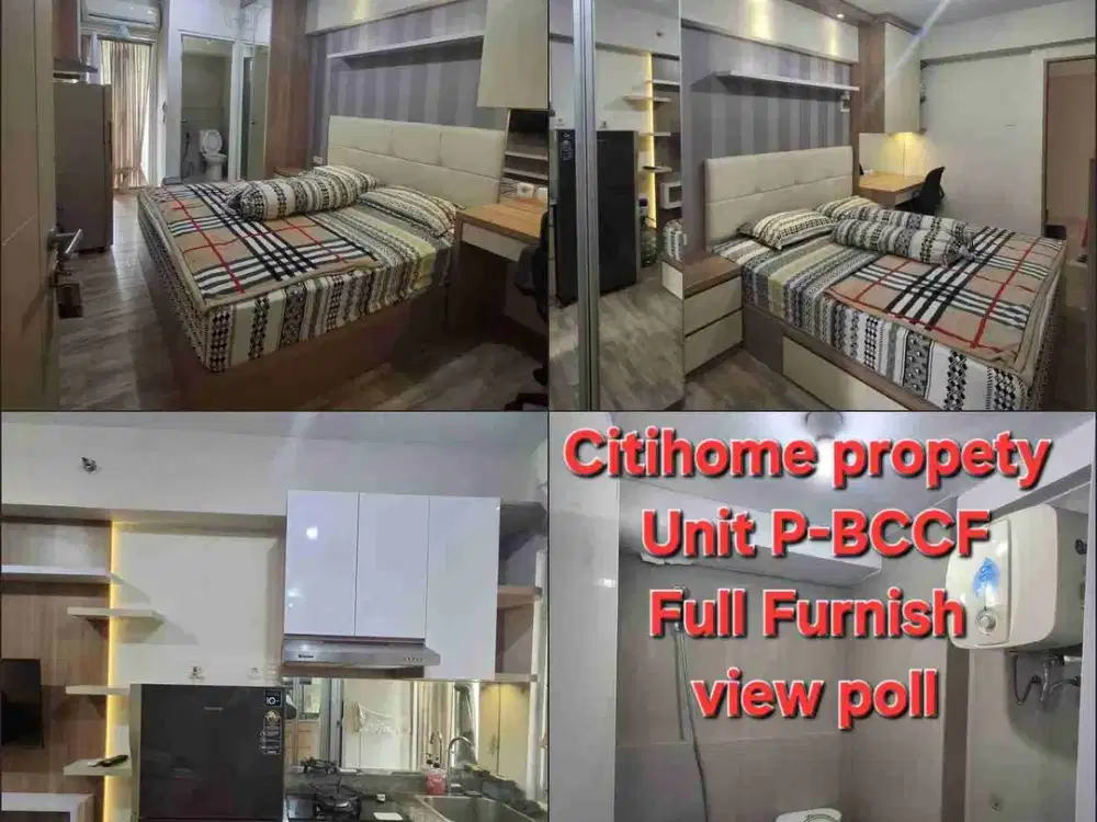 menyewakan apartemen educity 1BR bulanan by citihome
