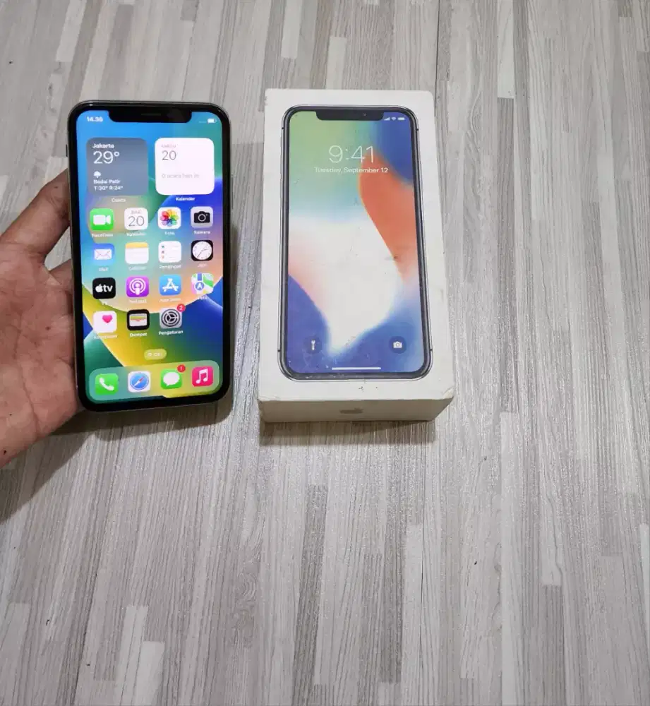 iPhone X 64gb inter Fullset