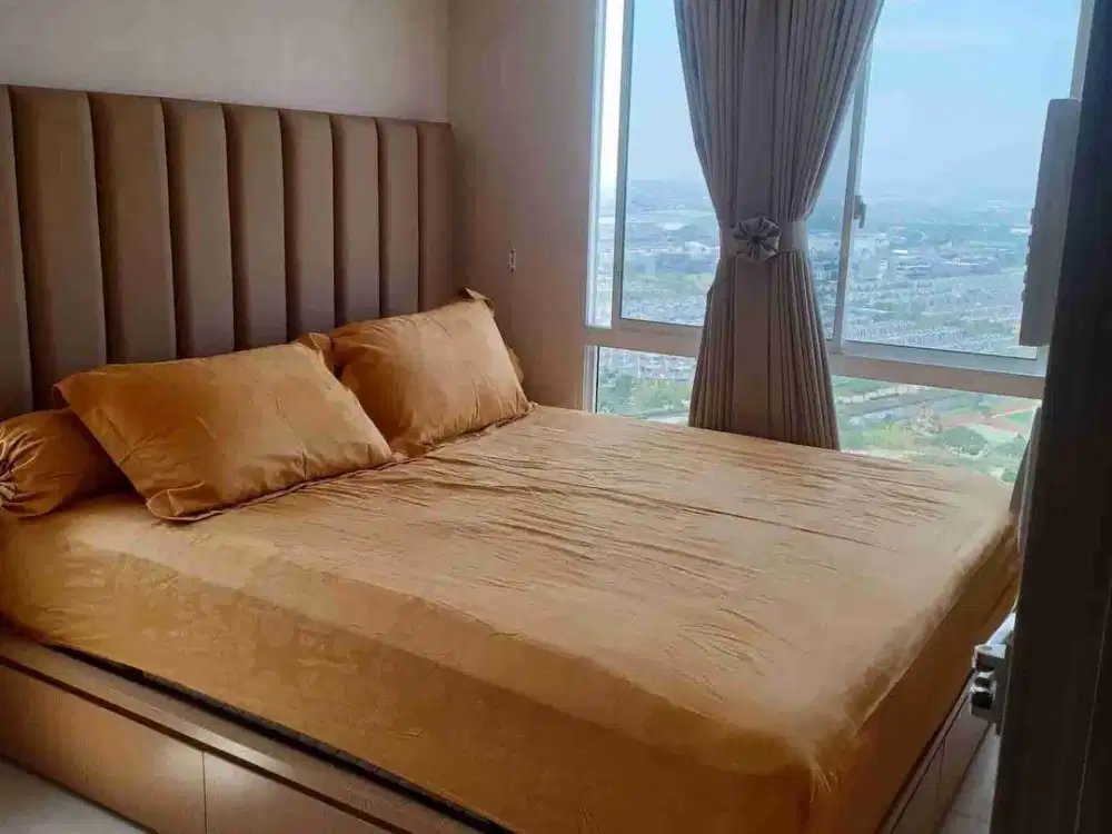 Sewa Apartement Tokyo 2 Bedroom jadi 1 Bedroom Full Furnish
