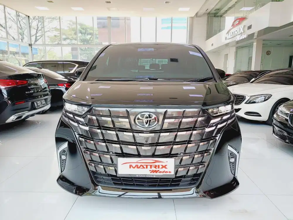 Toyota Alphard G hybrid Nik 2024 black on black Siap pakai