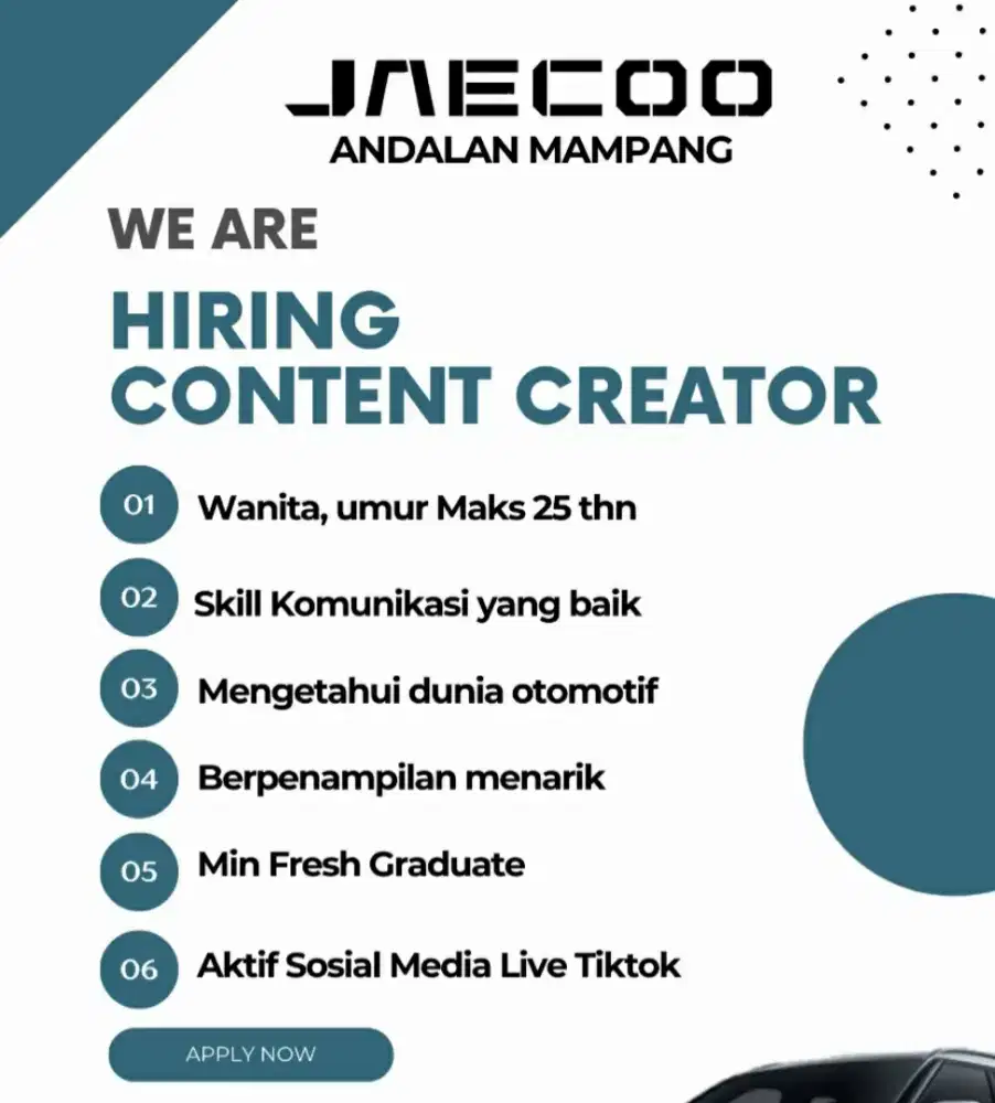 Content creator otomotif