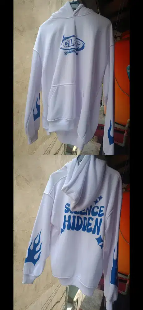 HOODIE BOXY SILENCE PRIA & WANITA BISA PAKAI