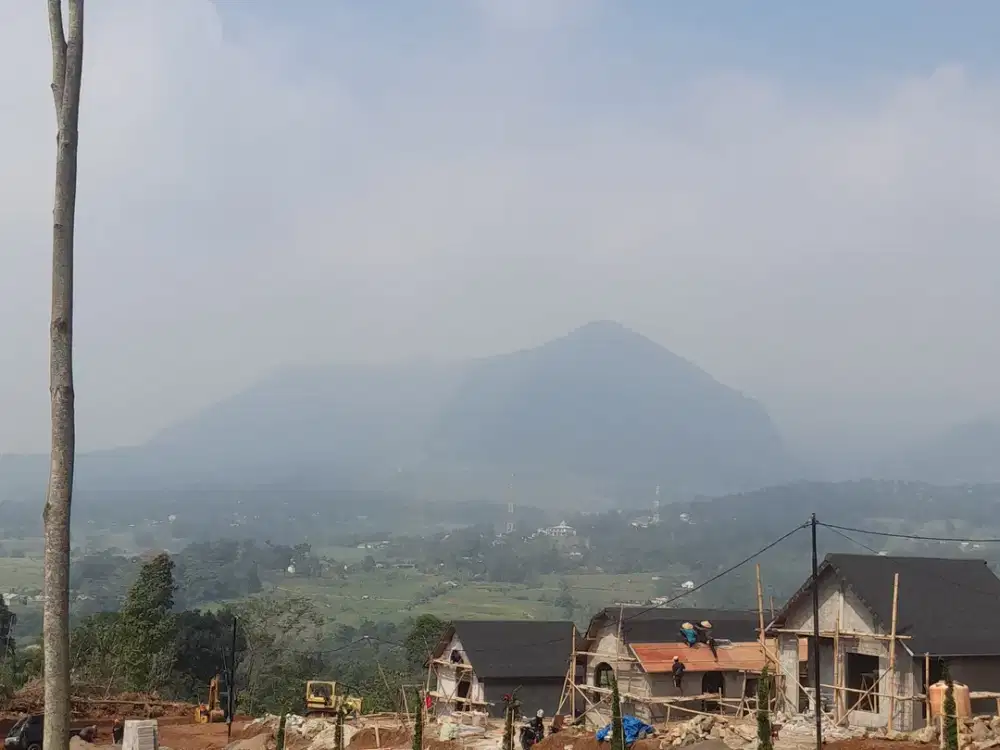 Tanah Kavling Villa Siap Bangun SHM Zona Kuning Jalur Puncak 2 Bogor Dekat Jakarta 90 Menit dari TOL Nagrak Kota Wisata Cibubur Cileungsi