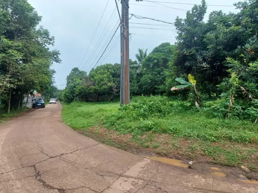 BEBAS BANJIR! Tanah Area Komplek Pondok Petir - Strategis Murah 300Jtan