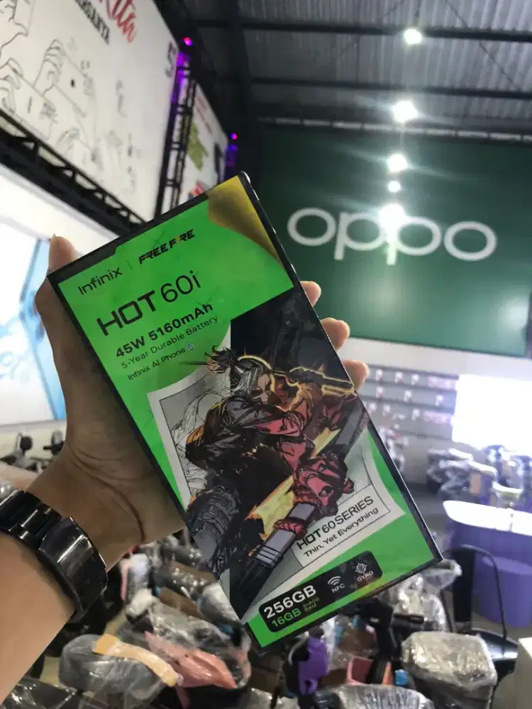 INFINIX HOT 60I  8/256 SPESIAL 1 JUTAAN SAJA 