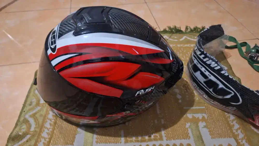 NJS Rush merah bekas jarang pake