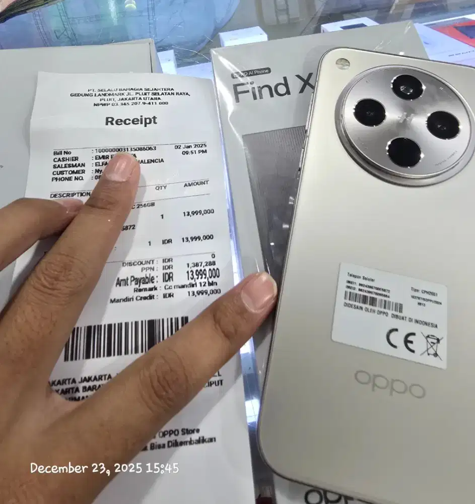 OPPO FIND X8 12/256 GB SECOND NORMAL