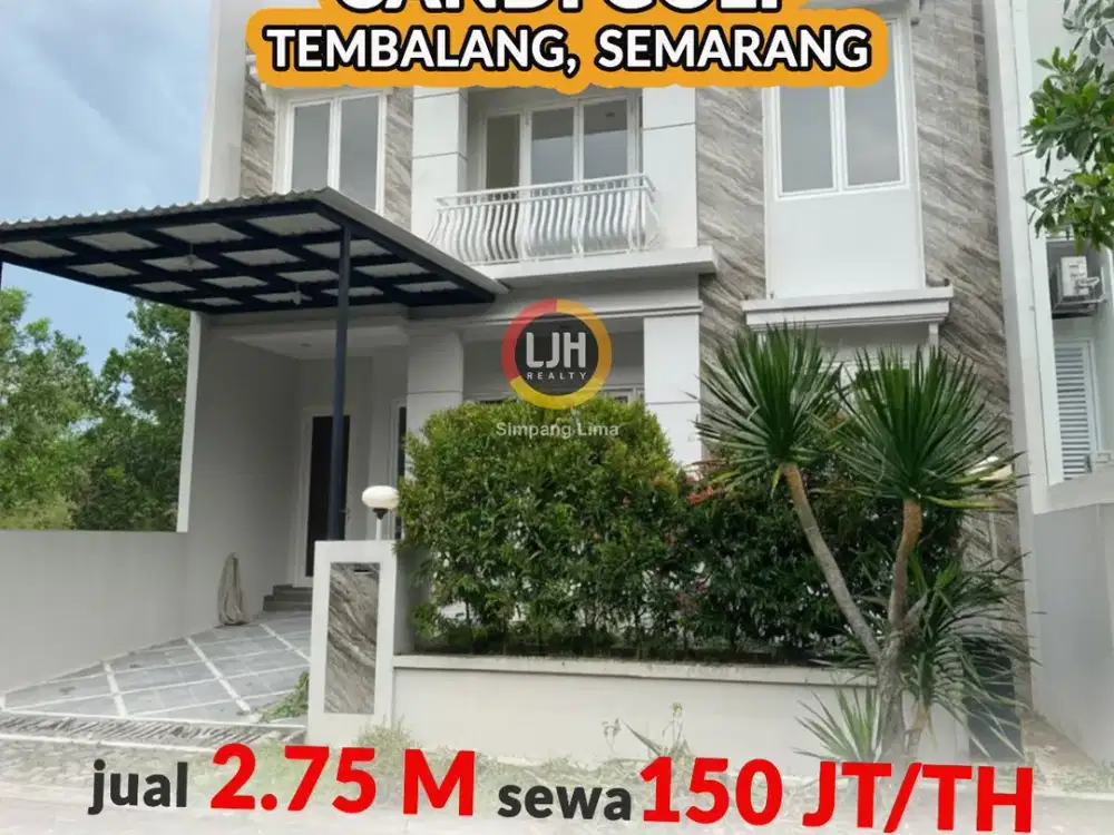 Dijual Rumah Nyaman 3 Kamar di Kawasan Tembalang