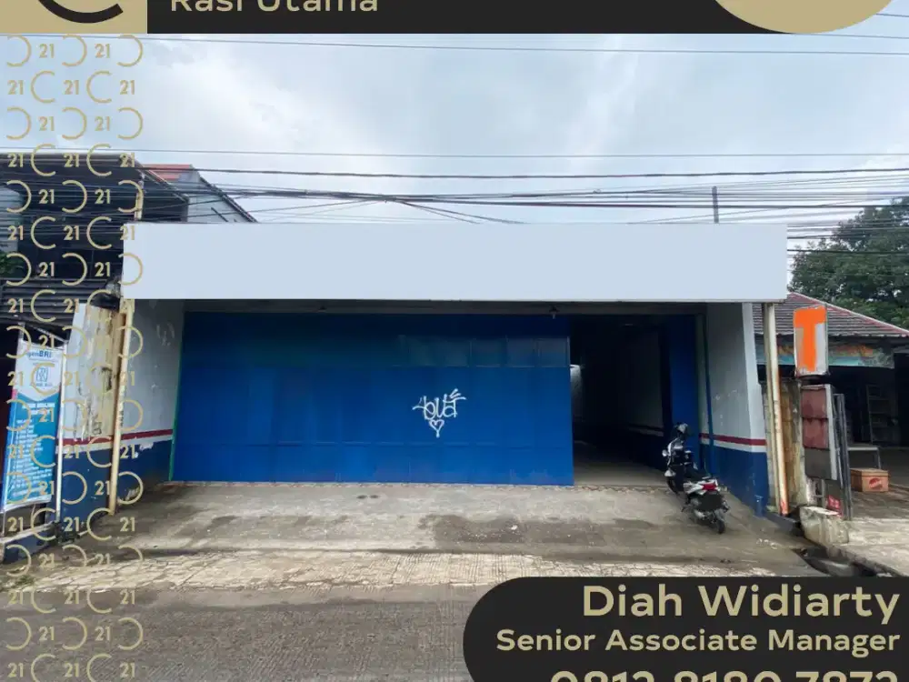 Dijual Ruang Usaha Di Jalan Letda Nasir Gunung Putri Bogor