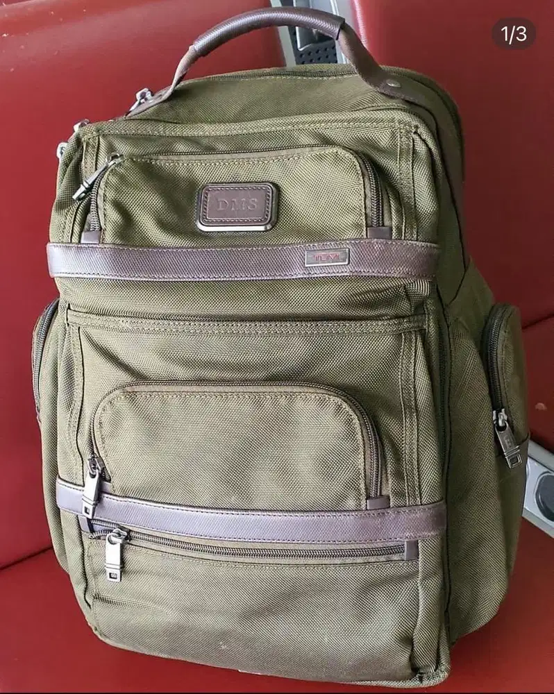 Tumi Backpack Hijau Original