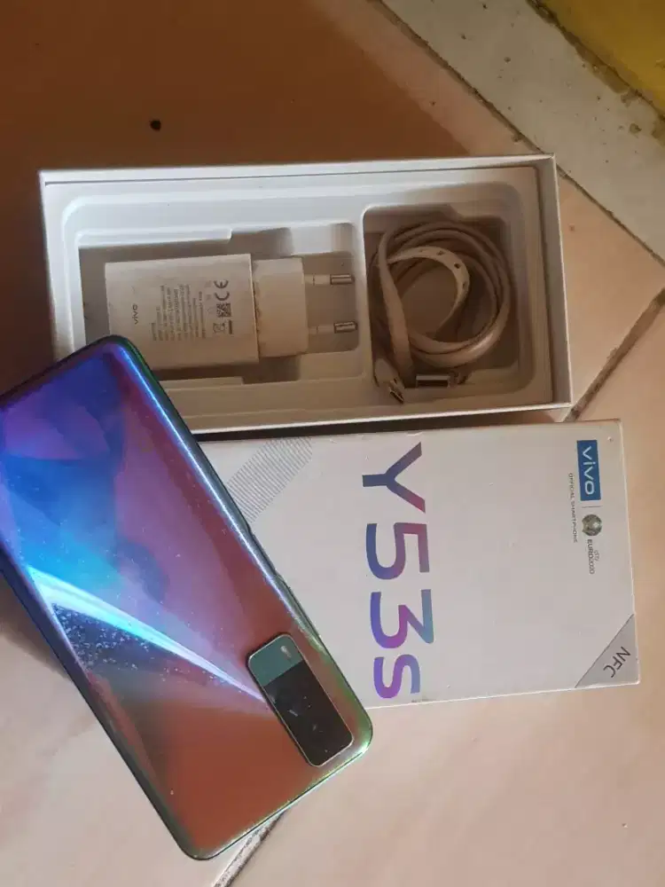 Vivo y53s ram 8/128 fullset