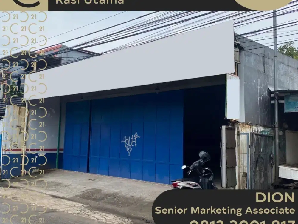 Dijual Ruang Usaha Di Jalan Letda Nasir Gunung Putri Bogor