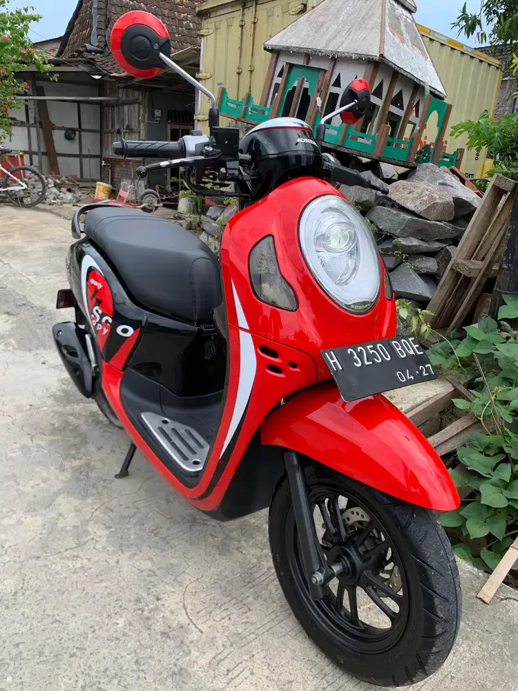 Scoopy 2022 siap pakai