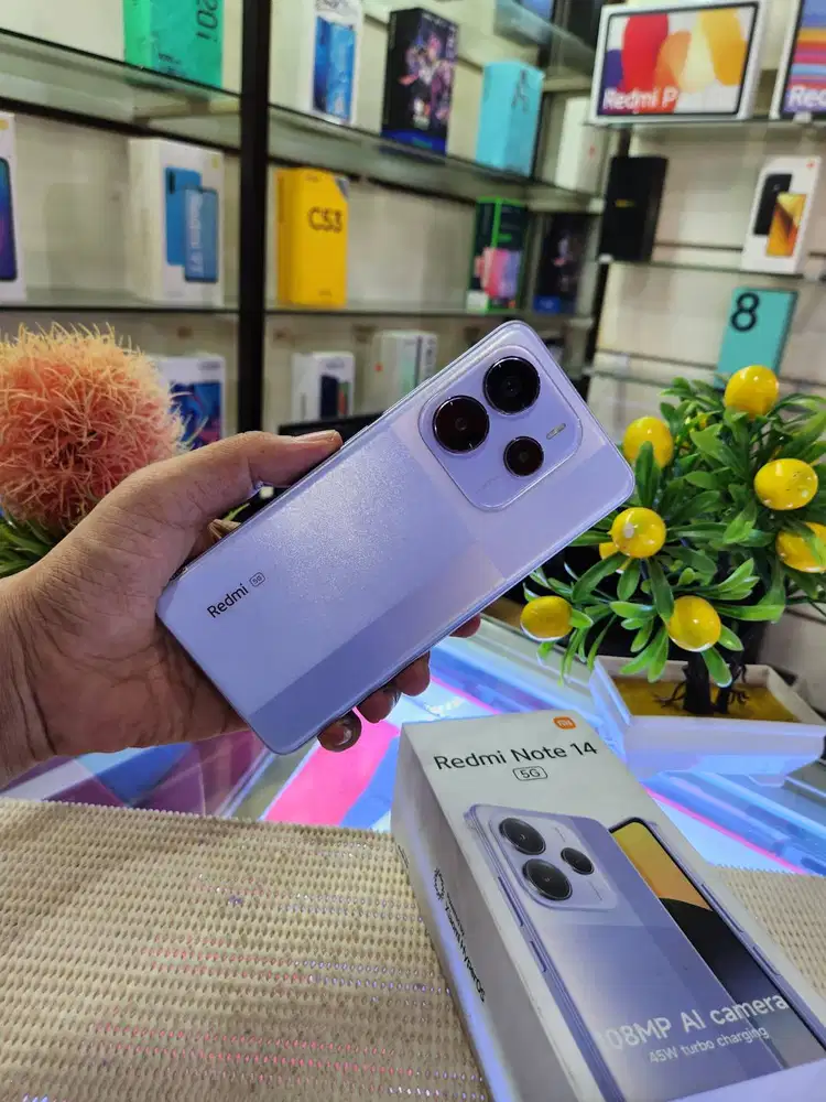 Redmi Note 14 5G Ram (8+8) 16Gb/ 256Gb Fulset Mulus Ori 100% Brgaransi