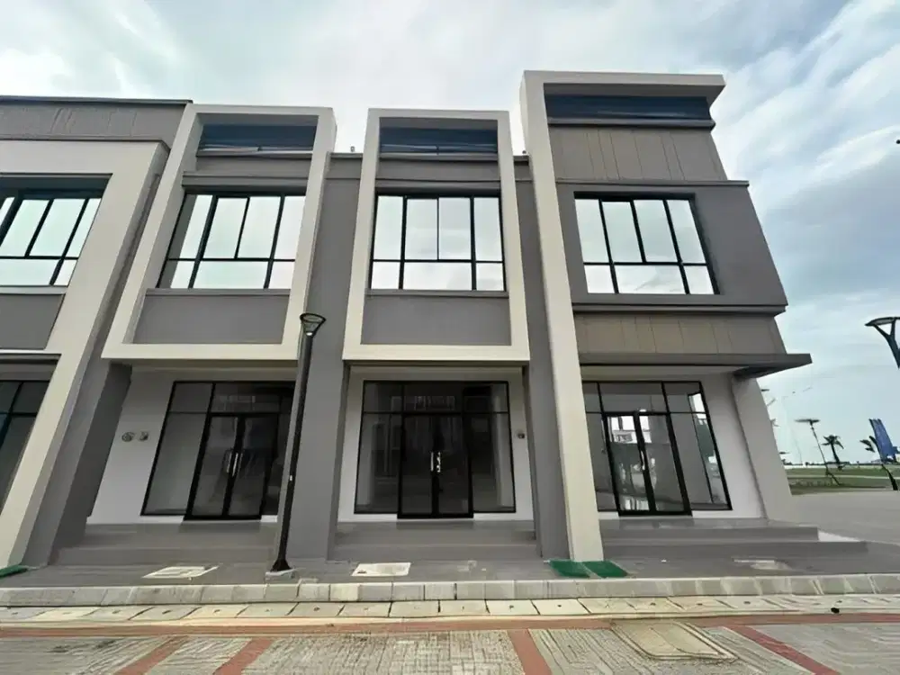 Rukan Milenial PIK 2 Hoek 5x12 Lokasi Strategis Hadap Jalan Raya