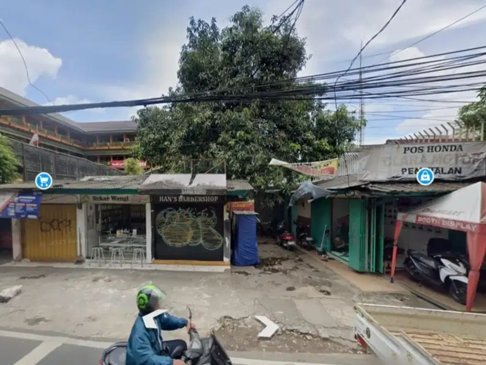 JUAL CEPAT RUMAH LAMA PINGGIR JALAN DI DURI RAYA