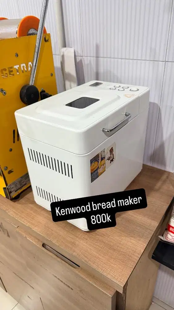 Kenwood bread machine bekas mesin roti