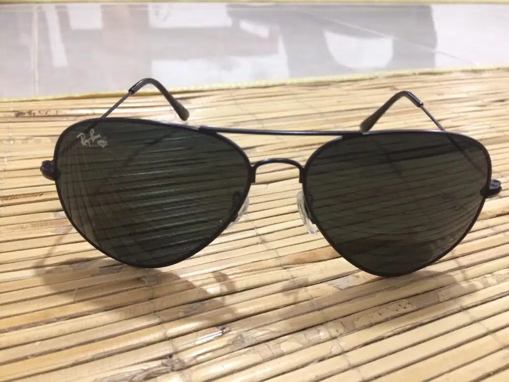 Rayban Aviator Diamond RB3026 Black Sunglasses