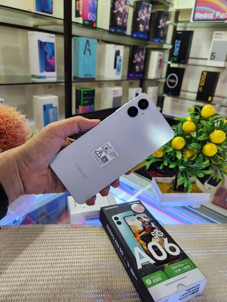 Samsung A06 5G Ram (6+6)12Gb/ 128Gb Fullset Mulus Ori 100% Bergaransi