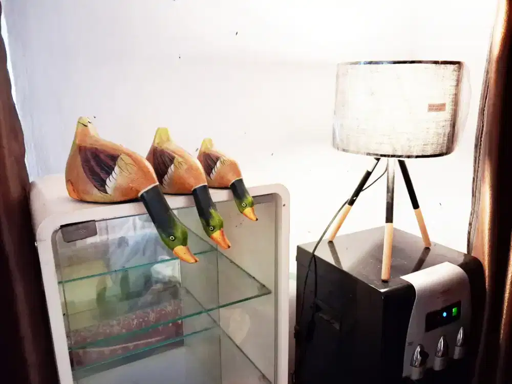 Pajangan Kayu 3 Bebek Duck ( set )