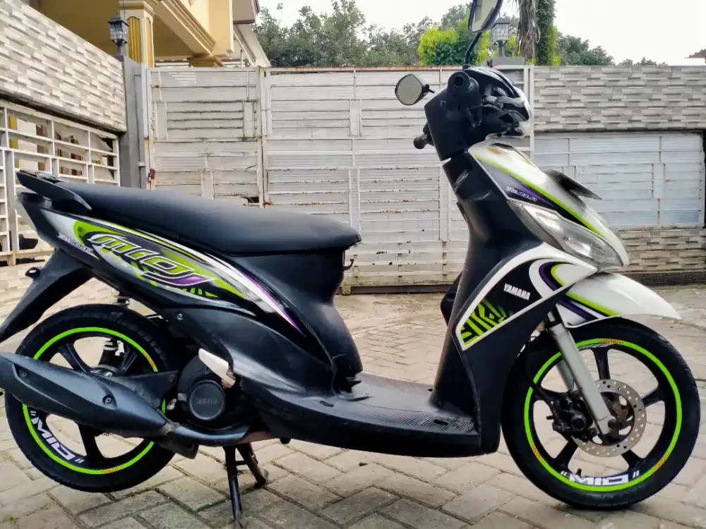 Yamaha Mio J injeksi lengkap motor sehat keterangan detail dibawah
