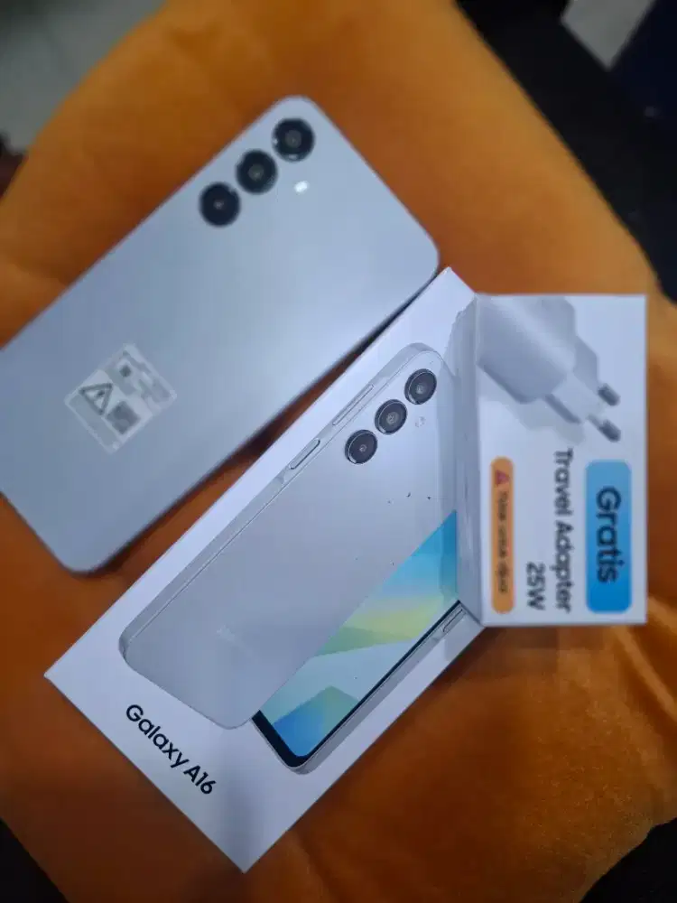 Samsung a16 ram 8/128 fullset mulus like new
