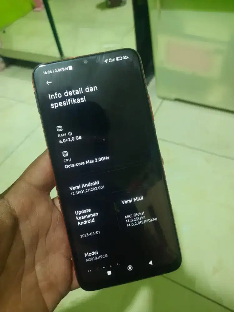Poco M3 Ram 6+2 Internal 128Gb Baterai 6000mAh