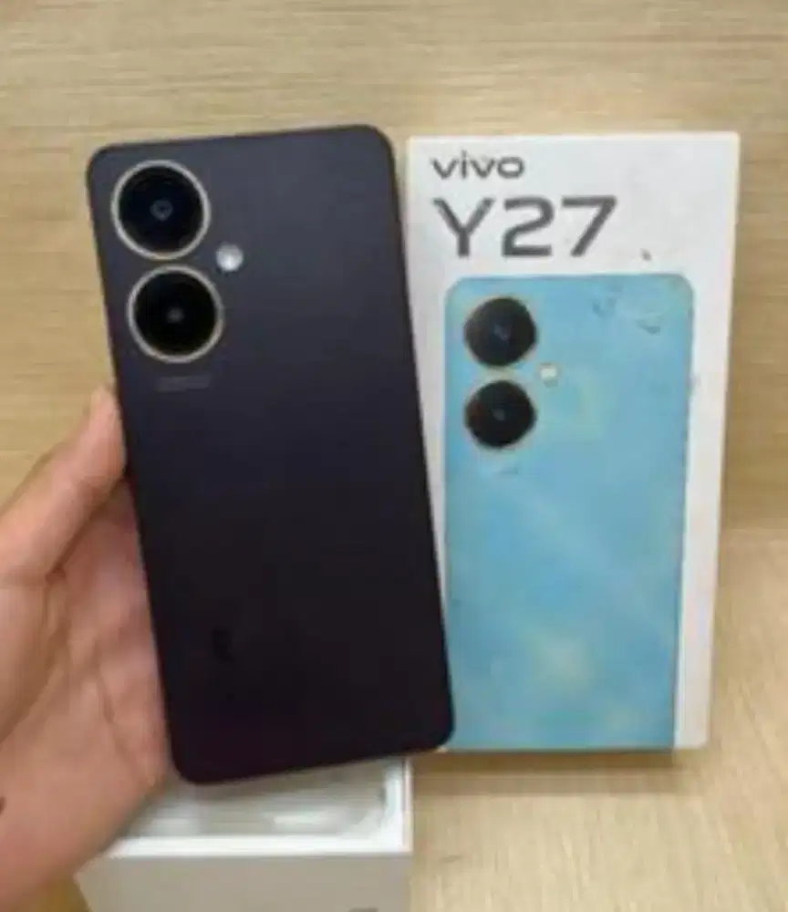 Murah hp Vivo Y27 6/128 lkp, bs TT