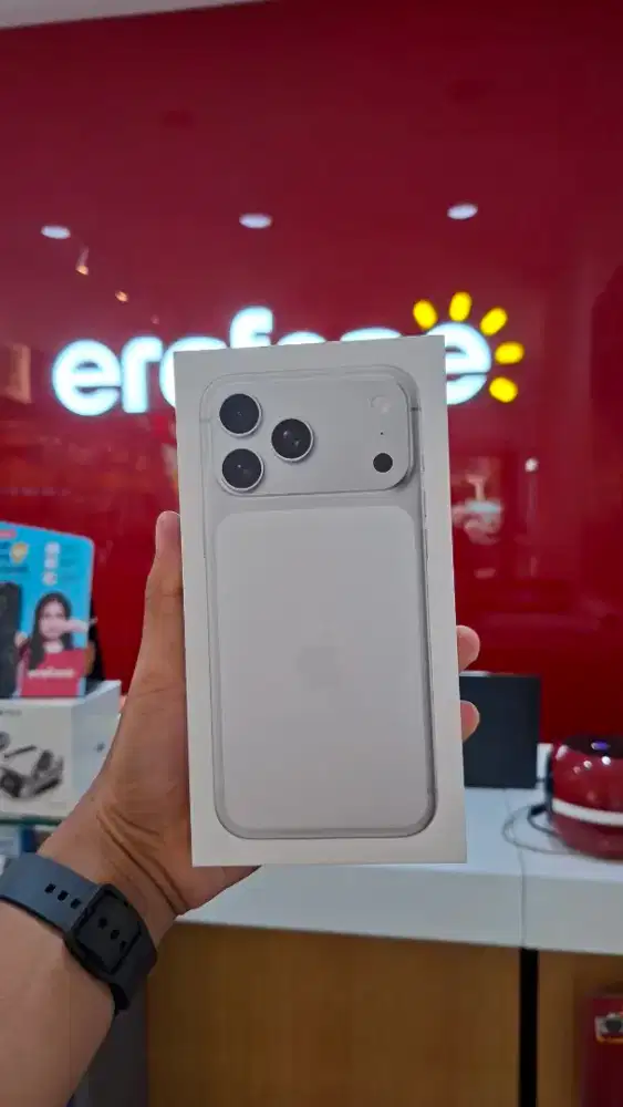 IPHONE 17 PROMAX 512 SILVER GARANSI RESMI