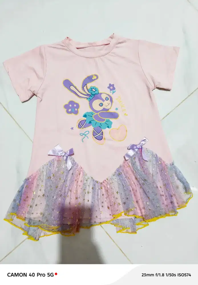 Dress anak 2 ato 3tahun