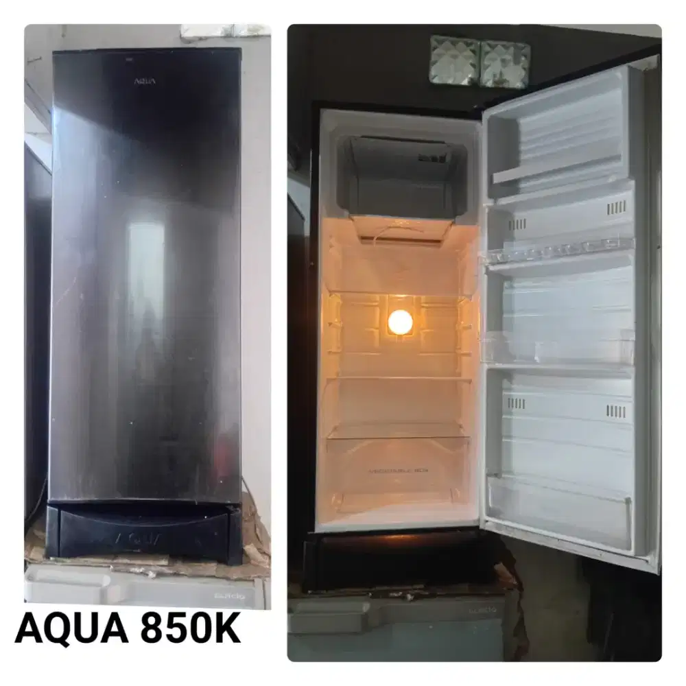 Kulkas 1 pintu .seken bergaransi