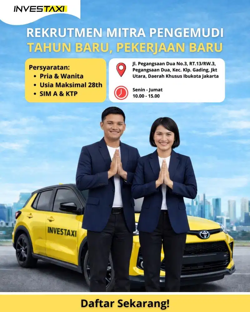 Loker Driver Pria dan Wanita (Fresh Graduate Welcome) Admin boleh