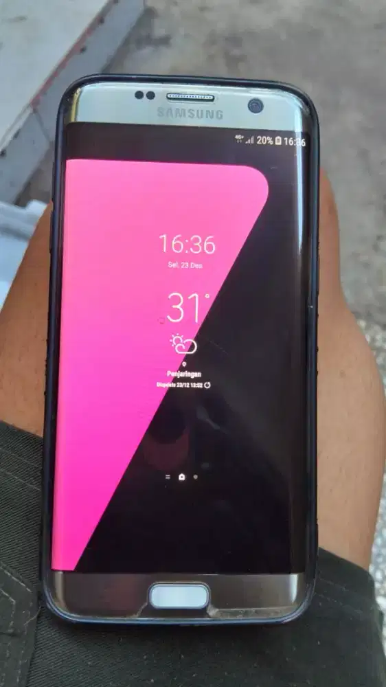 Samsung s7 edge no minus