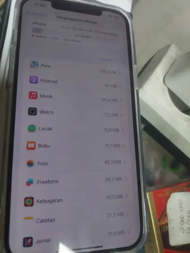 Bekas Baik iphone 12 Promax 128