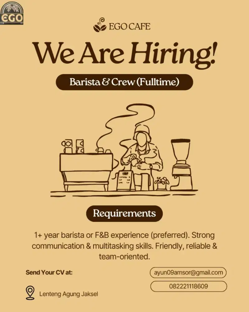 Barista dan crew