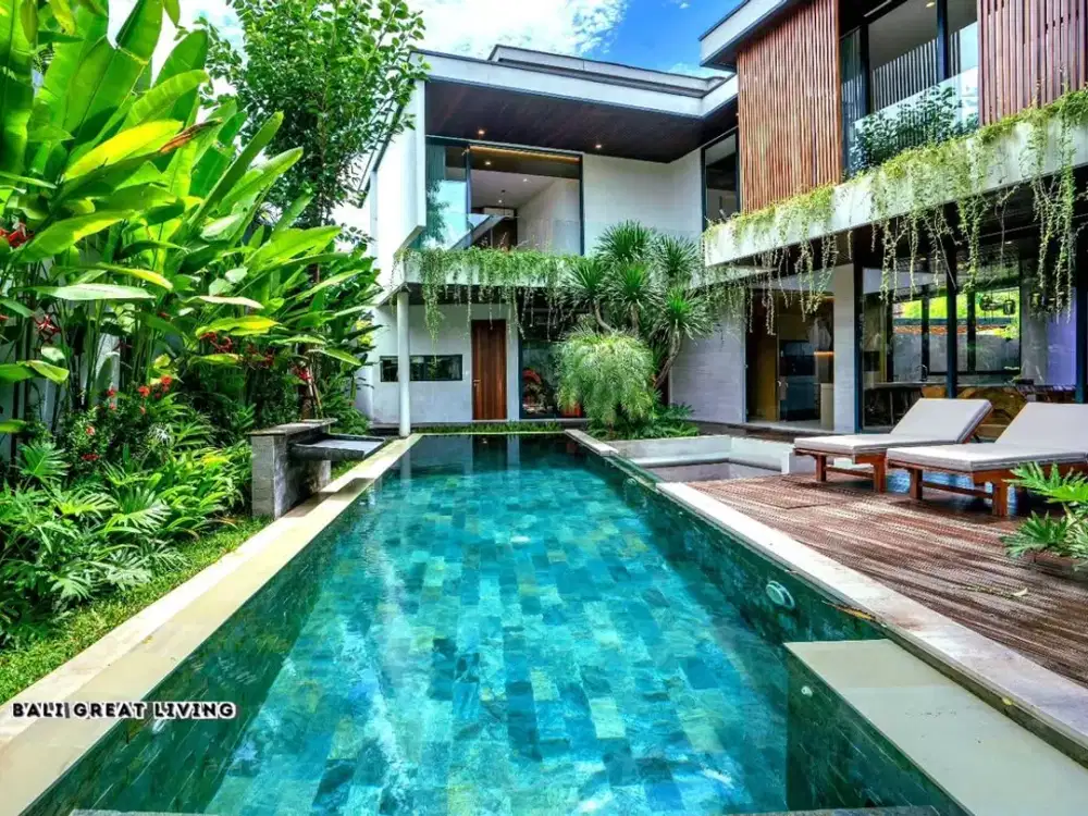 Villa Baru Style Modern Tropis di Umalas