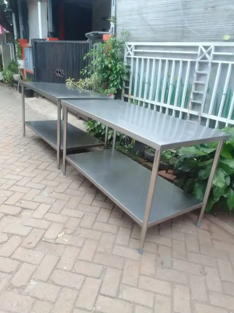 Mau  yang Tahan lama,Meja 2susun ukuran 150x75x85