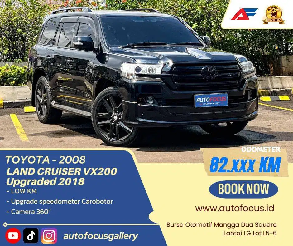 UPGRADE Facelift Model 2018 Toyota Landcruiser VX200 4.7